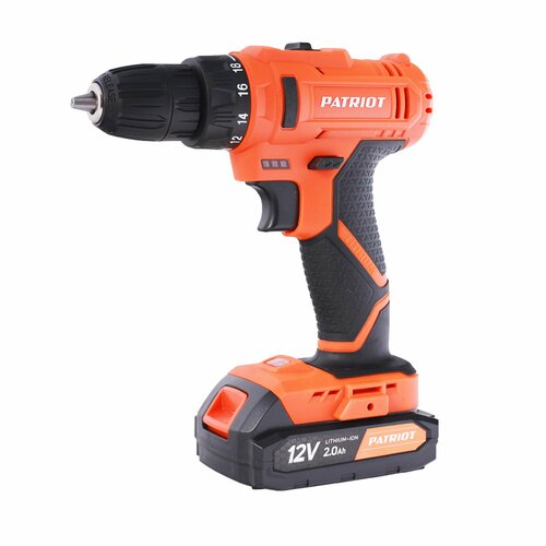Дрель акк 12V PATRIOT BR 117ES 23Hм20Ач2 аккLi-ionкейс 475300₽