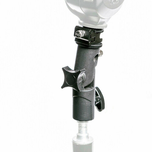 Кронштейн-крепление для накамерной вспышки и зонта на стойку Fotokvant RFLH-06 кронштейн крепление на подставке для легких камер и освещения fotokvant lss 21