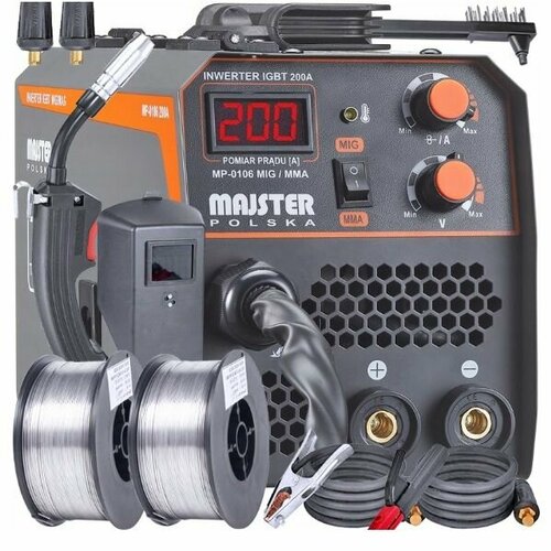 Сварочный аппарат инверторный Majster Polska МР-0106 20-200 А 230 В 3850000₽
