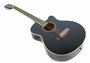 Электроакустическая гитара FABIO F4050E BK EQ , звукосниматель 4х полосный, черная