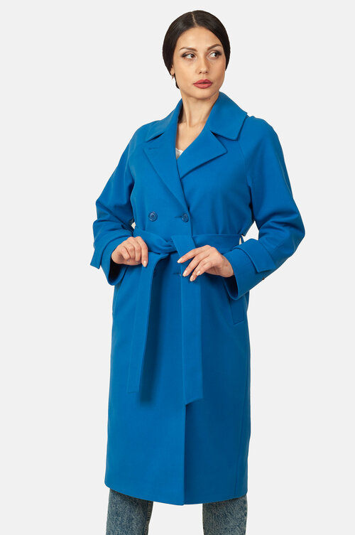 Пальто  MARGO, размер 44-46, синий