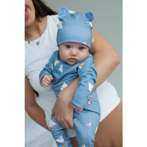 фото Шапка tony tots, размер s, голубой