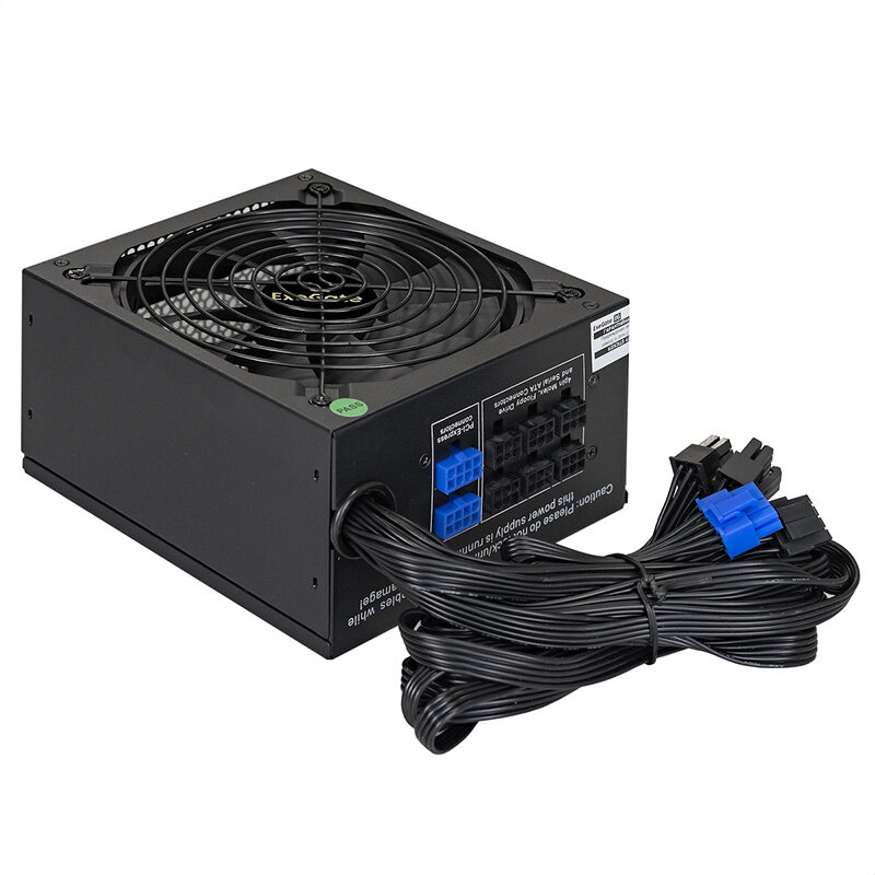 Блок питания ATX Exegate EX292212RUS 800W (for 3U+ cases, APFC, КПД 80% (80 PLUS), 14cm fan, 24pin, 2(4+4)pin, PCIe, 5xSATA, 4xIDE, - фото №11