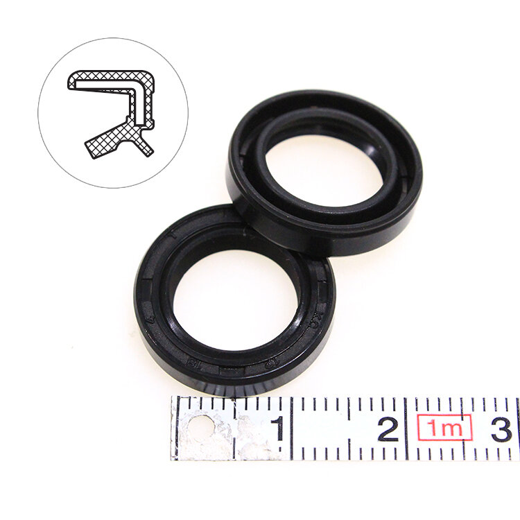 Манжета армированная (Сальник) 12х18х4 (KC) 70NBR (упаковка 2 шт.)