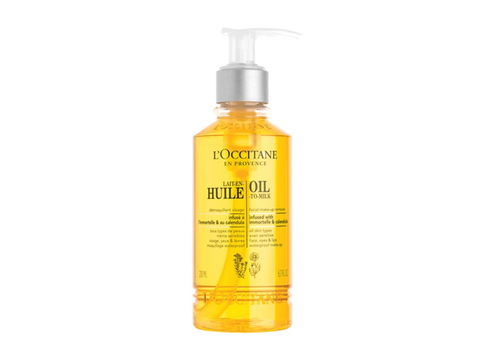 LOCCITANE очищающее масло для лица С календулой И иммортелем