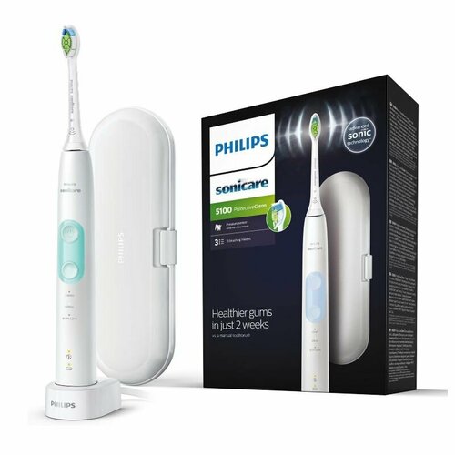 Электрическая зубная щетка Philips HX685728 дорожный футляр 1982000₽