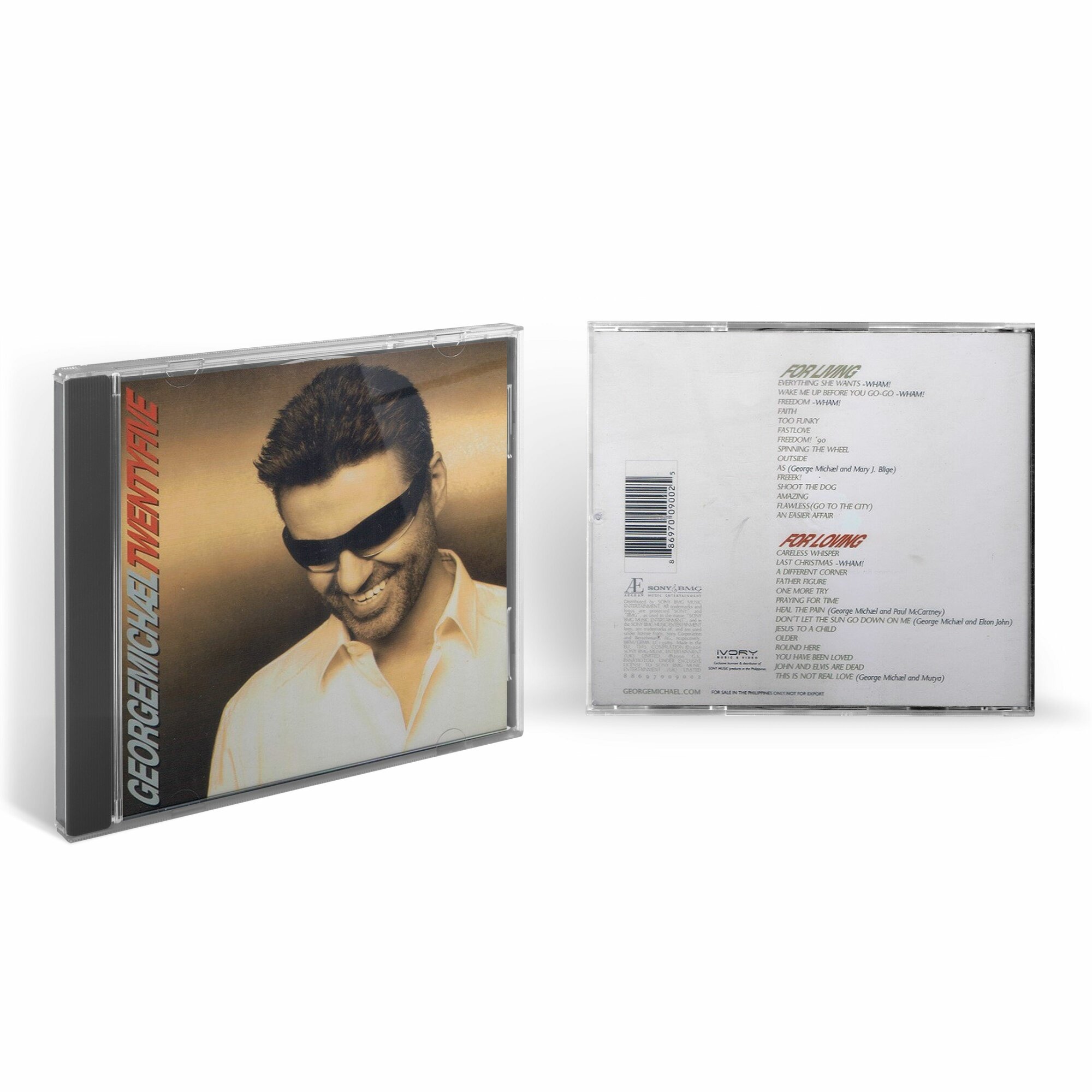 Компакт-диски, Aegean, GEORGE MICHAEL - Twenty Five (2CD) Медиа - фото №7