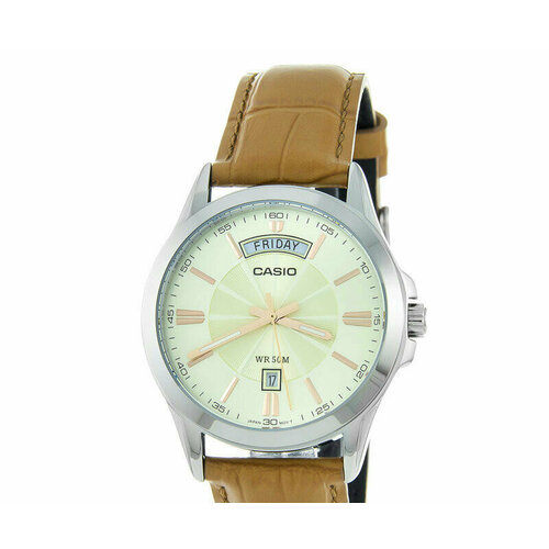 Наручные часы CASIO, серебряный casio mtp 1141g 9a