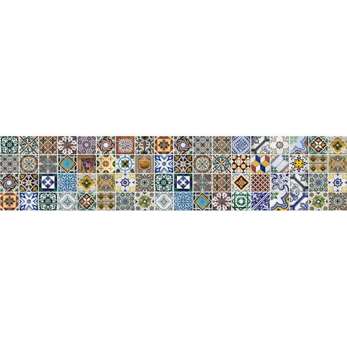 Кухонный фартук/стеновая панель для кухни/фартук на кухню 3D-эффект на основе SPC (каменно-полимерный композит) 3000*610*3мм КМ-612