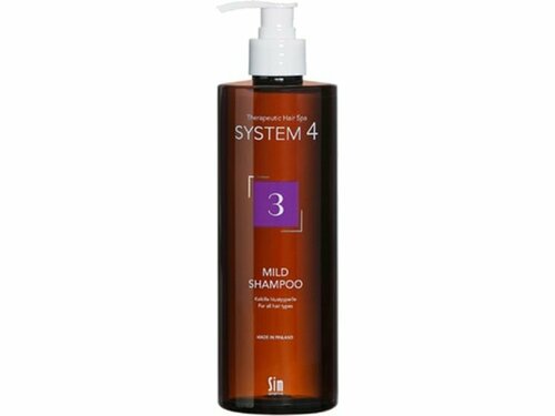 Терапевтический шампунь №3 для ежедневного применения System 4 3 Mild Shampoo