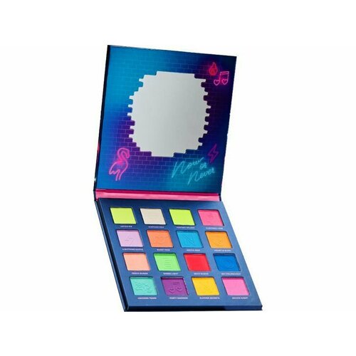 Лимитированный Набор теней для век 16 оттенков Parisa Cosmetics Mystery Neon Demon