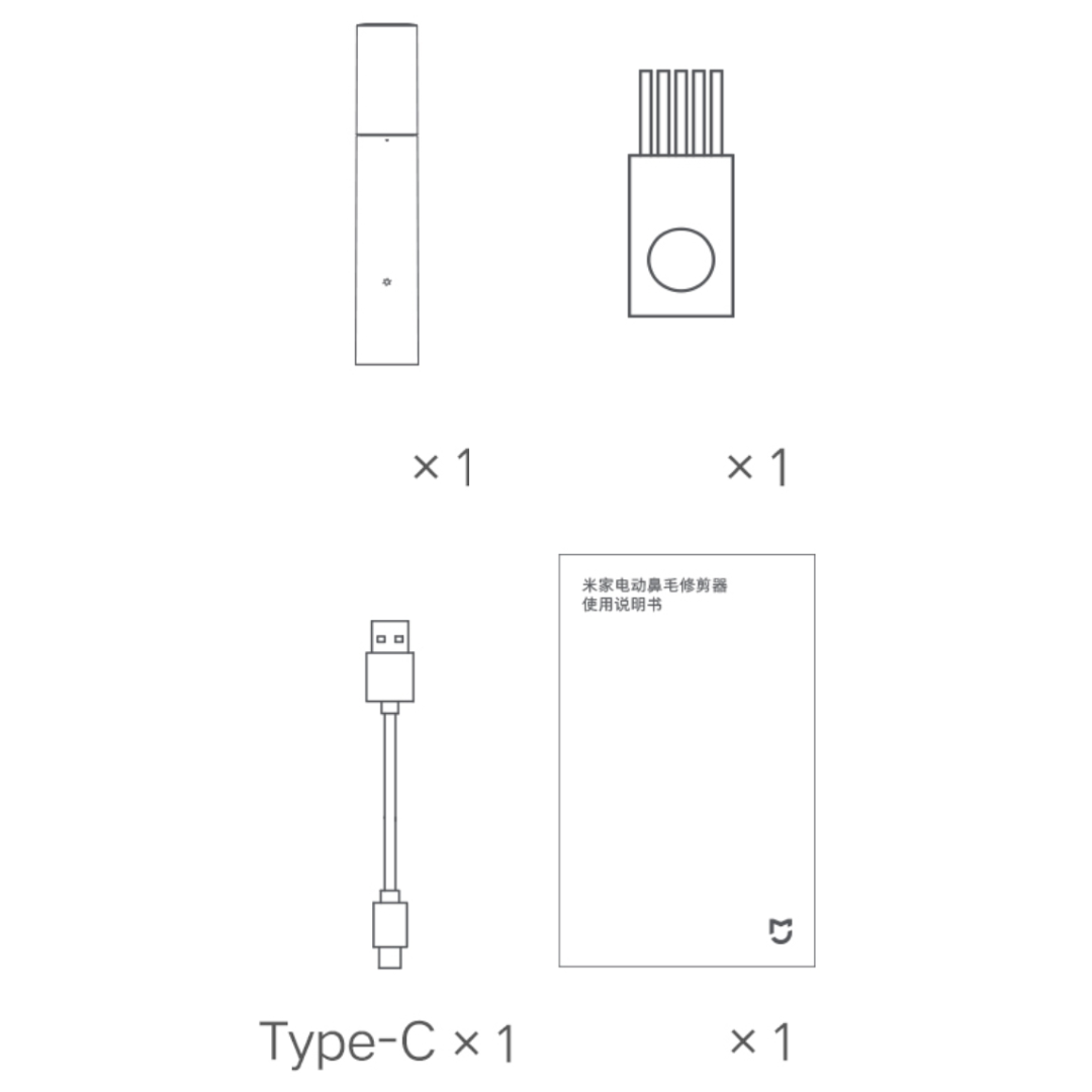 Электрический триммер для носа Xiaomi Mijia Electric Nose Hair Trimmer (MJGHB1LF) - фотография № 12