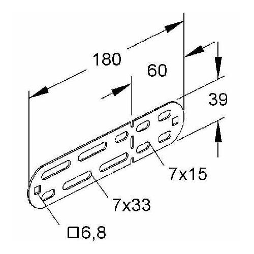 Муфта для монтажа воздуховода 39мм LIV 60 Niedax 4013339532704 1384₽