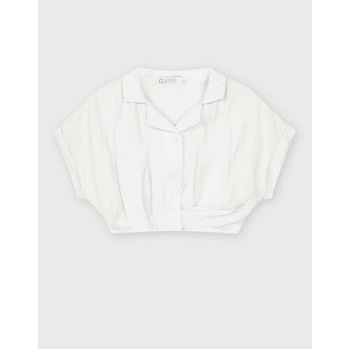 Рубашка Gloria Jeans, размер 2-4г/98-104, белый