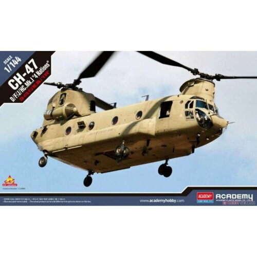 Academy сборная модель 12624 CH-47D/F/J/HC. Mk.1 4 nations 1:144