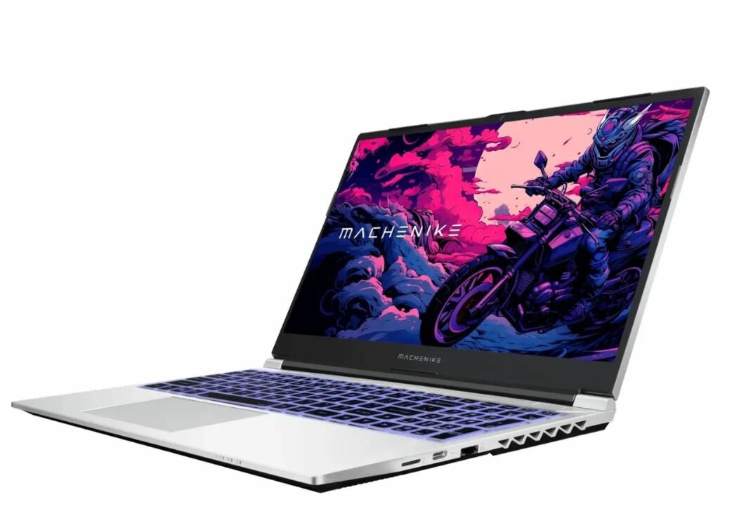 15.6" Игровой ноутбук MACHENIKE L15 Pro Pulsar XT , Intel Core i7 12650H (2.3 ГГц), RAM 16 ГБ, SSD 512 ГБ, NVIDIA GeForce RTX 4050 (6 ГБ), Без ОС, JJ00GB00ERU, серебристый, русская раскладка — фото 1