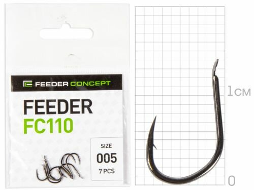Крючки Feeder Concept FC FEEDER FC110 размер 005 7шт.