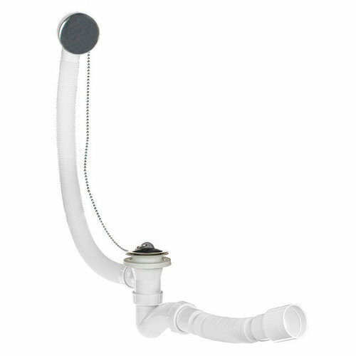 Слив перелив для ванны MPF 1 12 прямоточный с гибкой трубой 40х50 2439₽