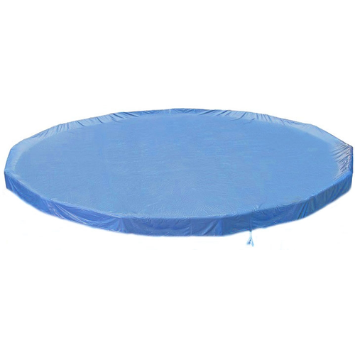 Тент защитный круг Azuro для 3.6 м, голубой/черный