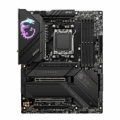 MicroStar Материнская плата MSI AMD X670 SAM5 ATX MPG X670E CARBON WIFI 5473000₽