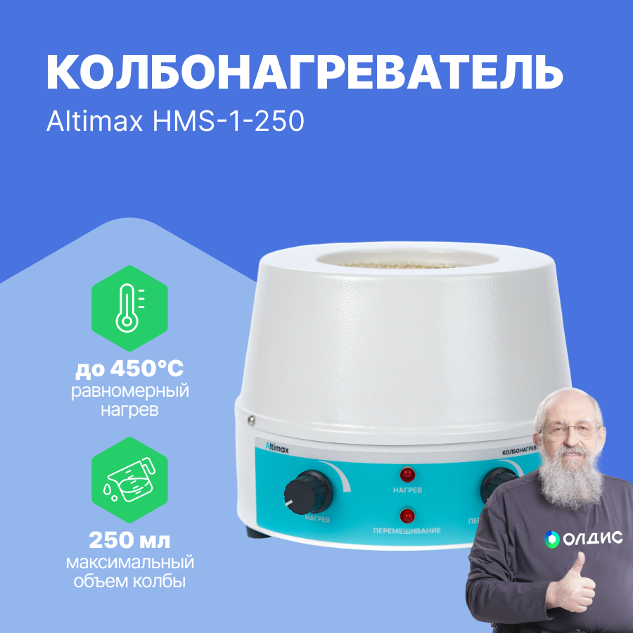 Altimax HMS-1-250 колбонагреватель с перемешиванием