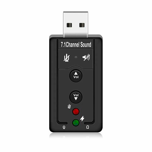 Внешняя звуковая карта Z20 USB 71 с регулировкой 450₽