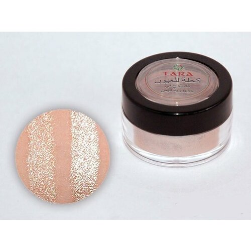 Минеральные тени персиковый металлик (порошок), TARA, Йемен, 2 г.