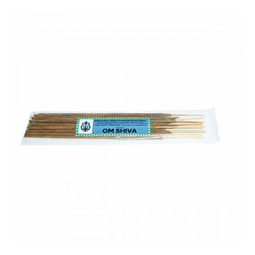 OM SHIVA Ramakrishna's Natural Handmade Incense Sticks (ОМ шива натуральные благовония ручной работы, Рамакришна), 20 г.