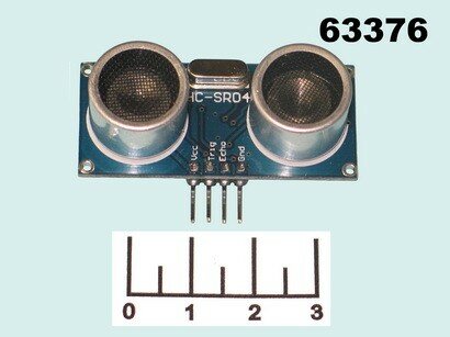 Радиоконструктор Arduino ультразвуковой датчик расстояния HC-SR04