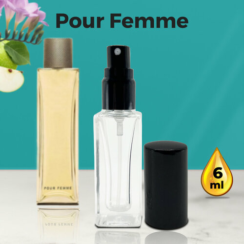 Pour Femme - Духи женские 6 мл + подарок 1 мл другого аромата