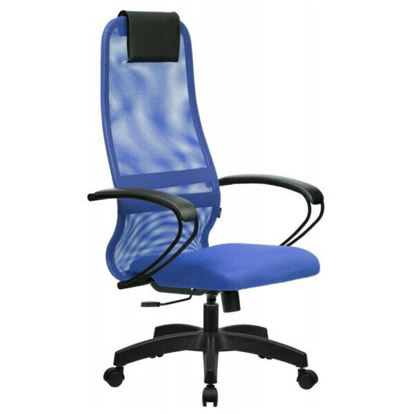 Компьютерное кресло Метта SU-B-8/подл.100/осн.001 синий