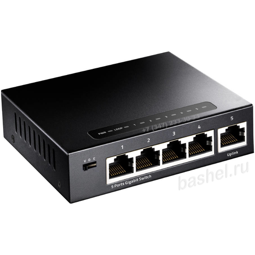 Коммутатор 5-port 1001000Mbps CUDY GS105 4768₽