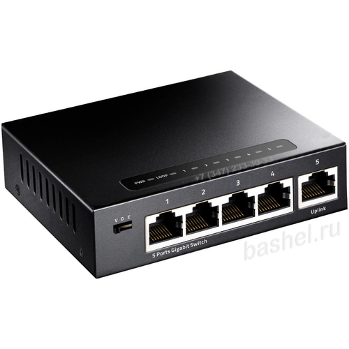 Коммутатор 5-port 100/1000Mbps CUDY GS105