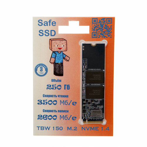 Твердотельный накопитель Safe 250Gb ST250E19T 355900₽