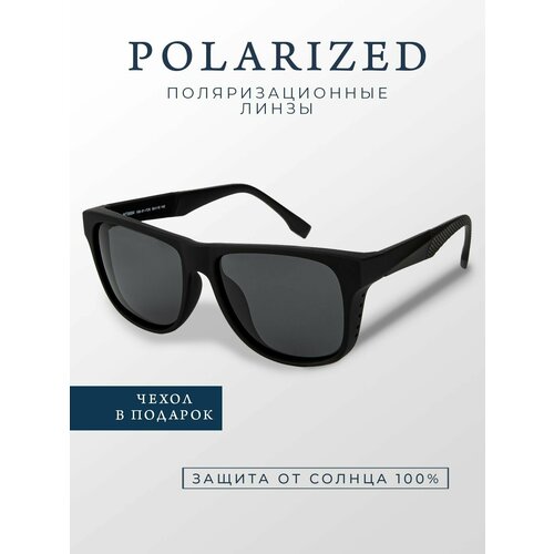 Солнцезащитные очки Accent Polarized, черный