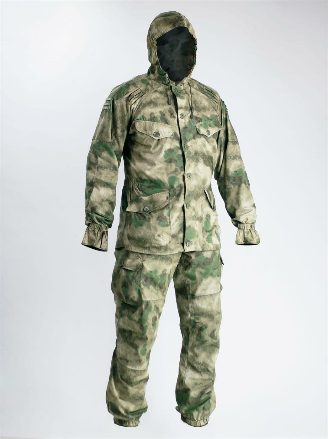 Тактический летний камуфляжный мужской костюм двойка для охоты (мох-56/188)