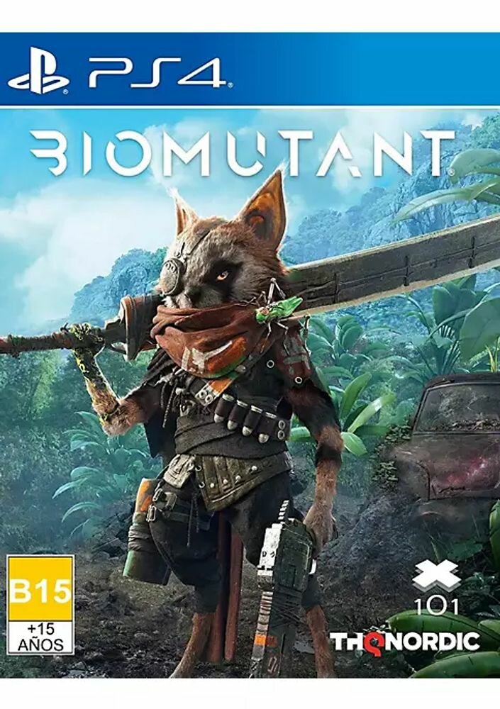 Игра Biomutant (PlayStation 4 Русская версия)