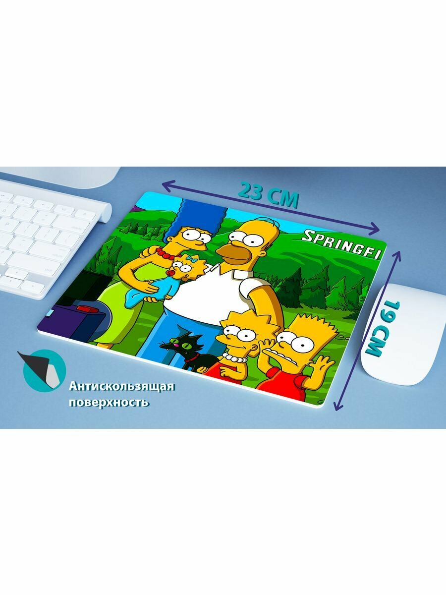 Коврик для мыши Симпсоны The Simpsons