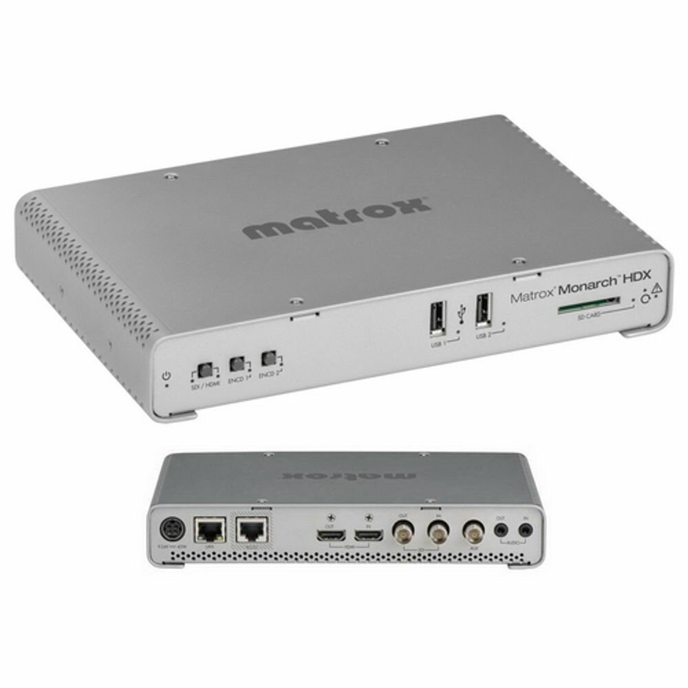 Устройство видеозахвата внешнее Matrox Monarch HDX (MHDX/I) Dual-Channel H.264 Encoder