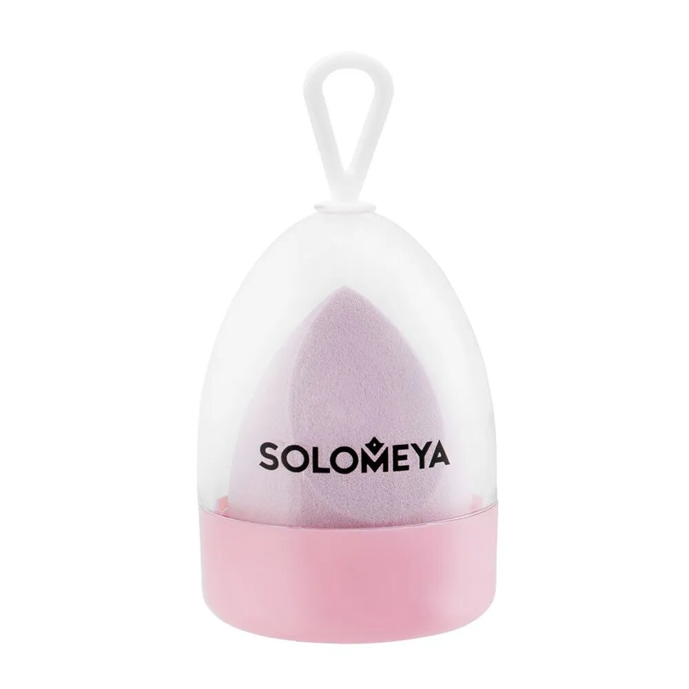 Косметический спонж для макияжа со срезом Solomeya Double-Ended Blending Sponge, 1 шт