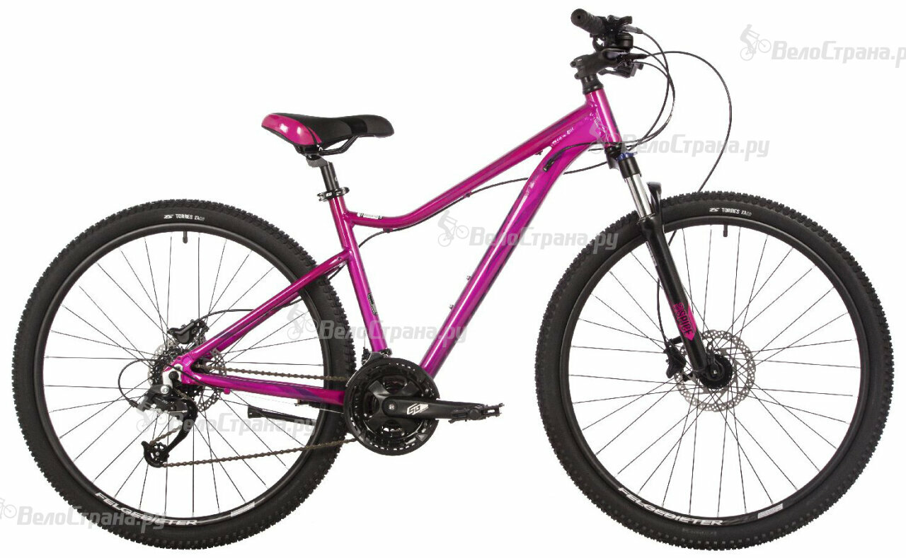 Женский велосипед Stinger Laguna Pro 27.5" (2023) 17" Розовый (156-170 см)