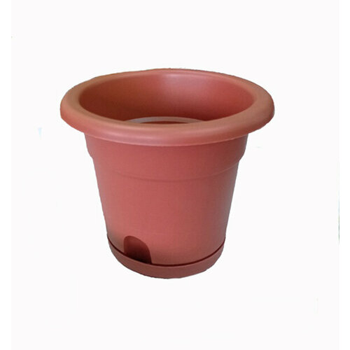 Горшок для цветов Симона 5 л с нижним поливом D 250 пластиковый 368₽