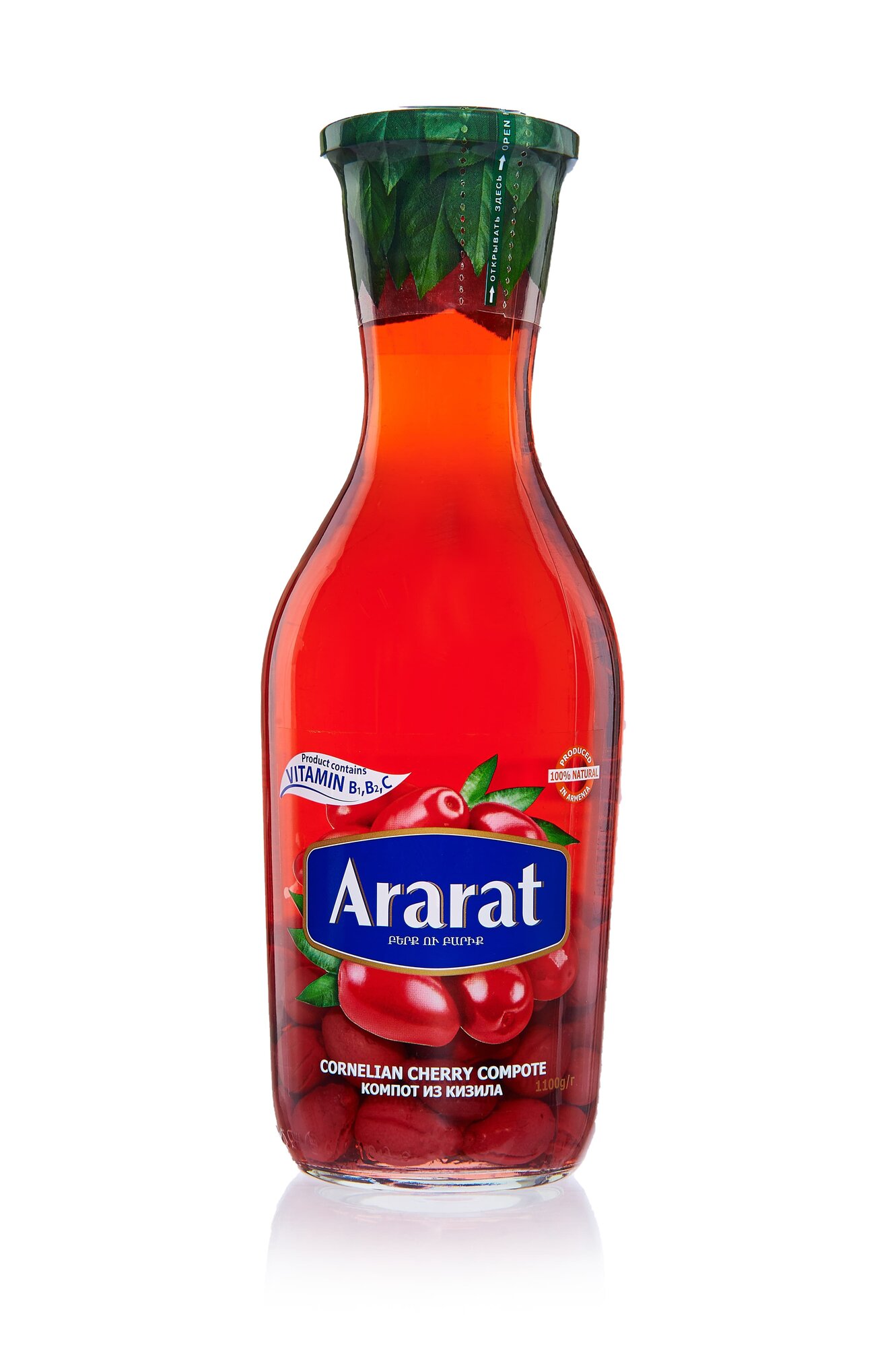 Компот из кизила "Ararat" 1,0л. ст.