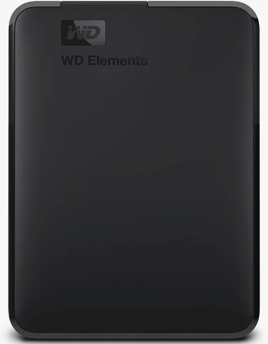 Внешний жесткий диск WD Elements 4TB, 2.5", USB 3.0, черный