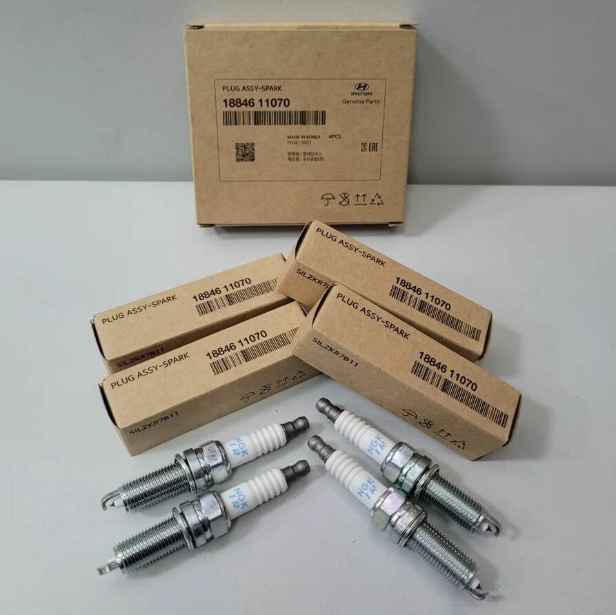 Свеча зажигания Hyundai Kia арт. 18846 11070 - 1шт