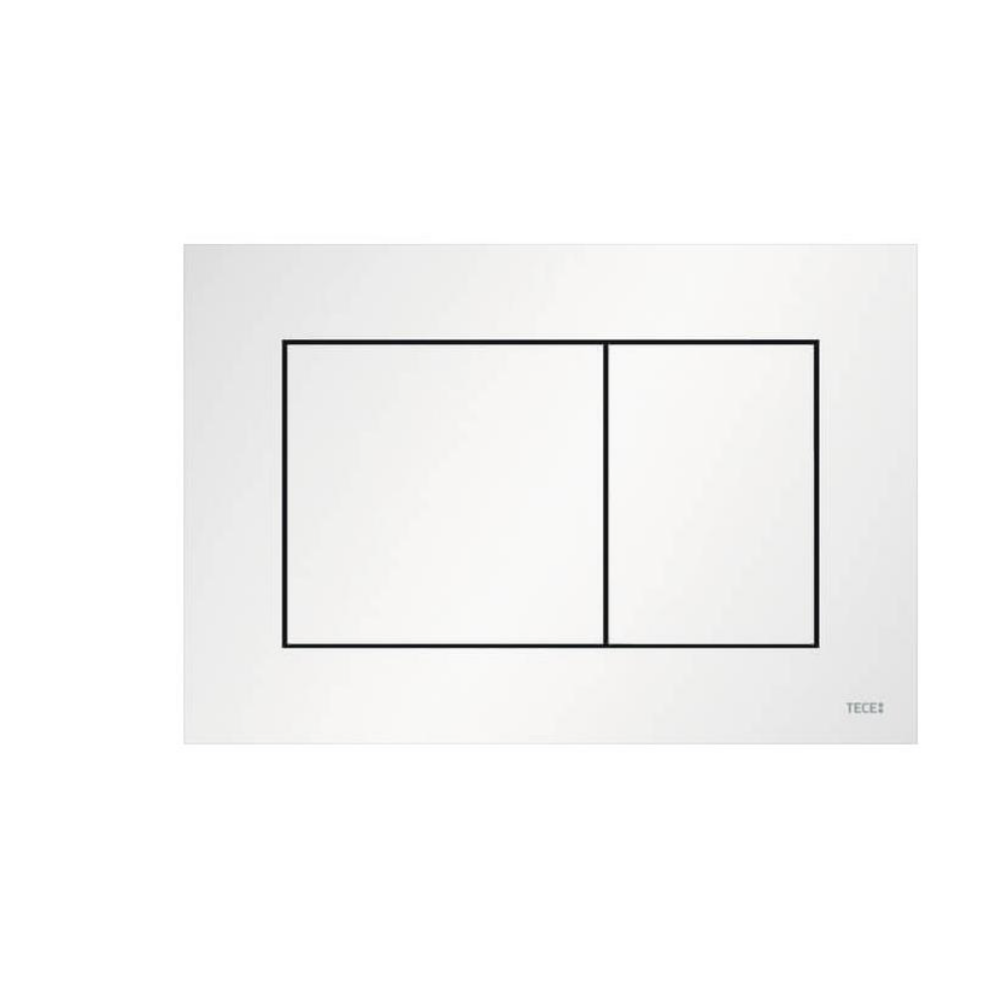 фото TECE TECEnow панель смыва с двумя клавишами белая