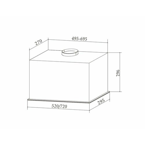 Millen MBKHG 901 BL millen вытяжка наклонная millen mkhg 602 bl