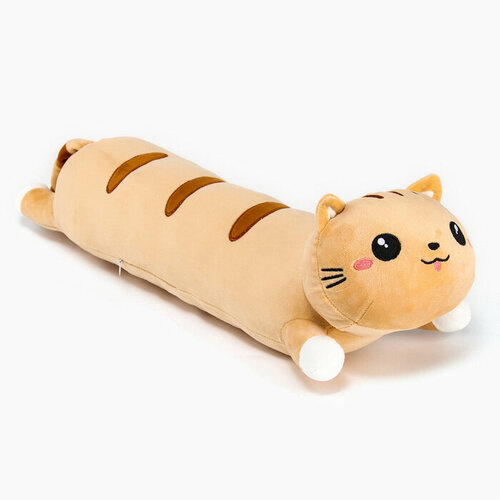 Мягкая игрушка Кот 60 см цвет рыжий 1485₽