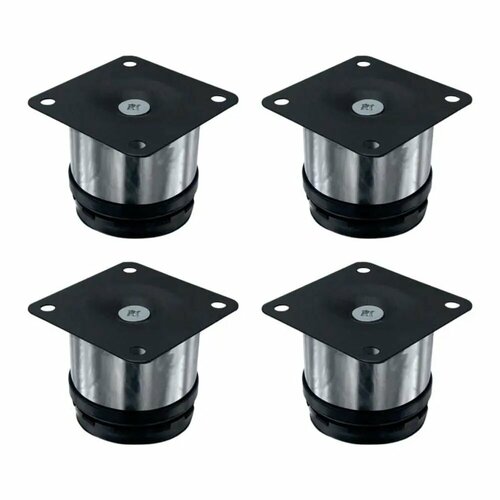 Опора 50х50-60 мм хром компл. (4 шт.)