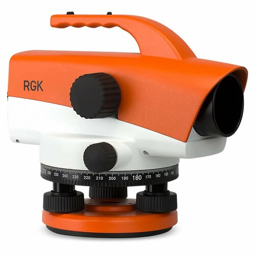 фото Комплект оптический нивелир rgk c-32 + штатив s6-n + рейка amo s5